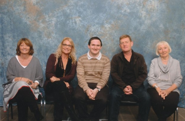 sarah sutton daphne ashbrook tim bradley mark strickson and maureen obrien