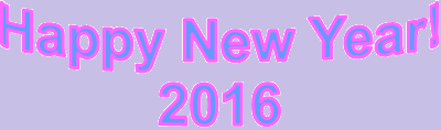 Happy New Year 2016
