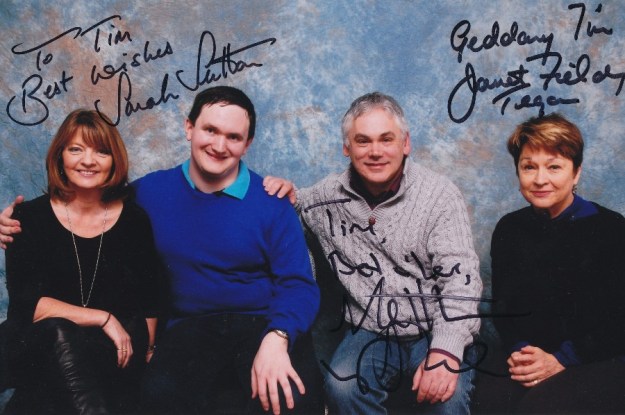 sarah sutton nyssa tim bradley billy matthew waterhouse adric and janet fielding tegan