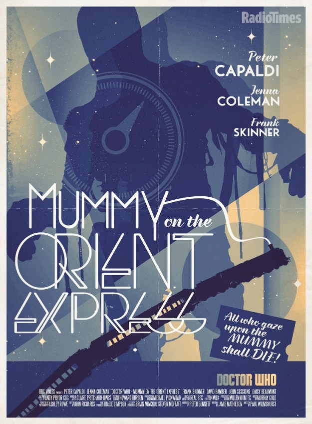 mummy on the orient express poster
