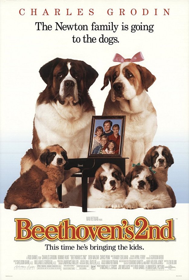 beethoven's 2nd poster